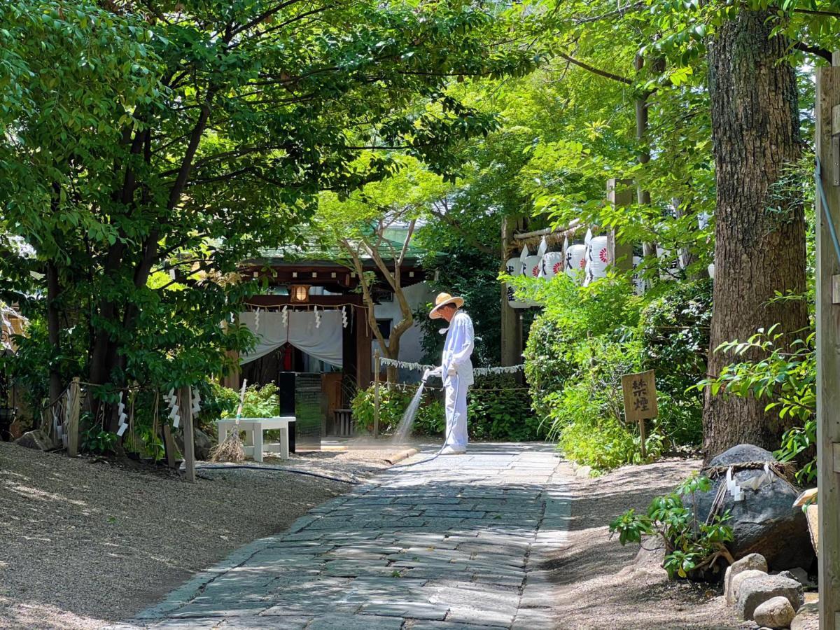 Апартаменты 千間川ー天王寺 Осака Экстерьер фото